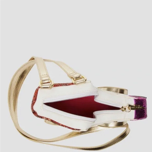 NWT Betsey Johnson RAINBOW ROLLER DERBY CROSSBODY BAG